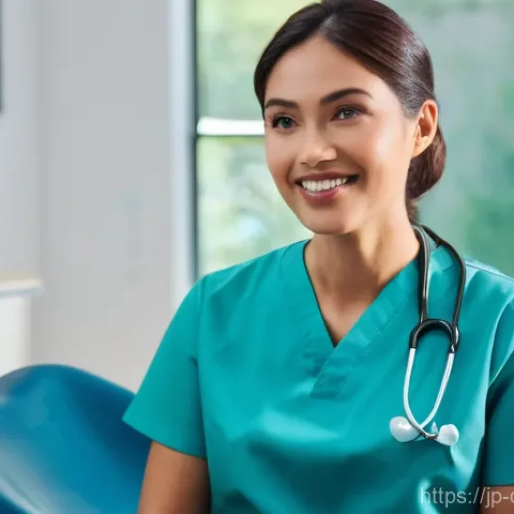 치과위생사 해외 근무 시 문화적 차이 - **Cultural Communication in a Dental Clinic**
    A bright, modern dental clinic in a bustling inter...